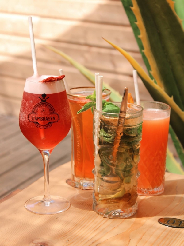 Les Cocktails - L'Ambrasya - restaurant QUIMPERLE - meilleur resto QUIMPERLE
